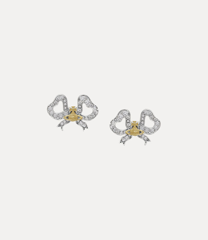 Vivienne Westwood Rigoberta Earring 經典土星蝴蝶結耳環