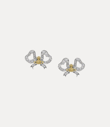 Vivienne Westwood Rigoberta Earring 經典土星蝴蝶結耳環