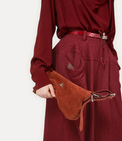 Vivienne Westwood Emma Bag 麂皮流蘇肩背包