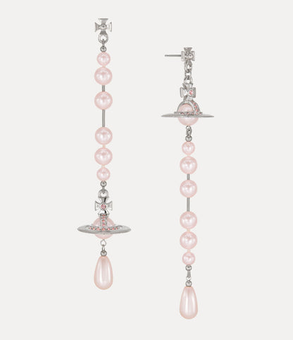 Vivienne Westwood Broken Pearl Drop Earrings 夢幻立體破碎珍珠土星耳環（共4色！）