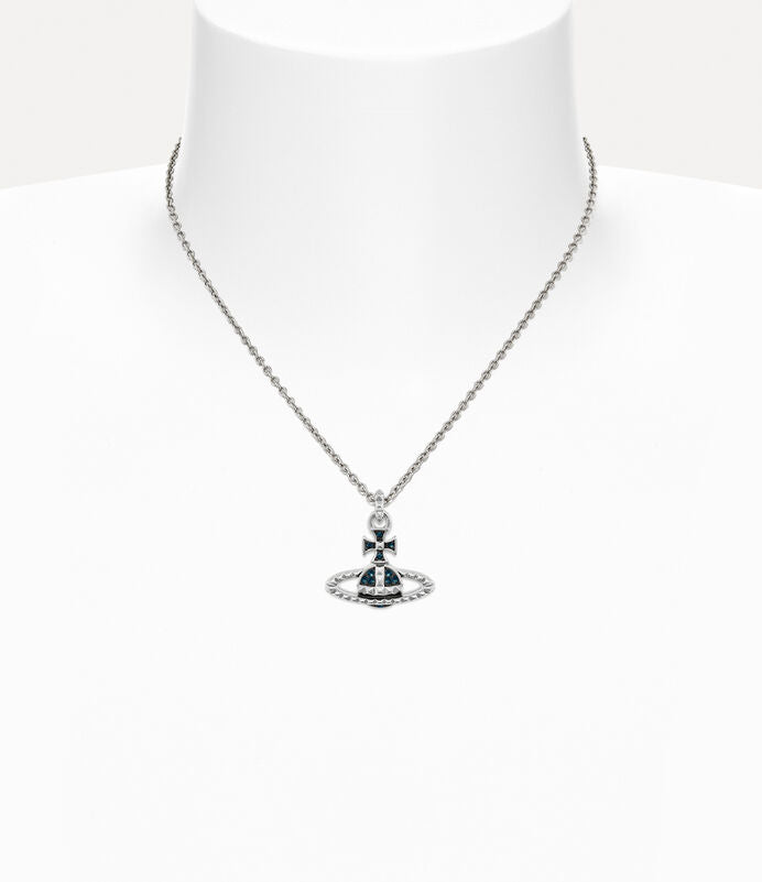 Vivienne Westwood Man. Mayfair Necklace 卯釘水晶土星項鍊