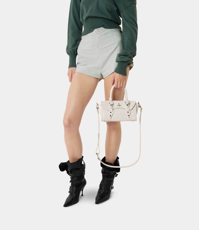 Vivienne Westwood Bettina Mini Bag 學院鱷魚斜挎包