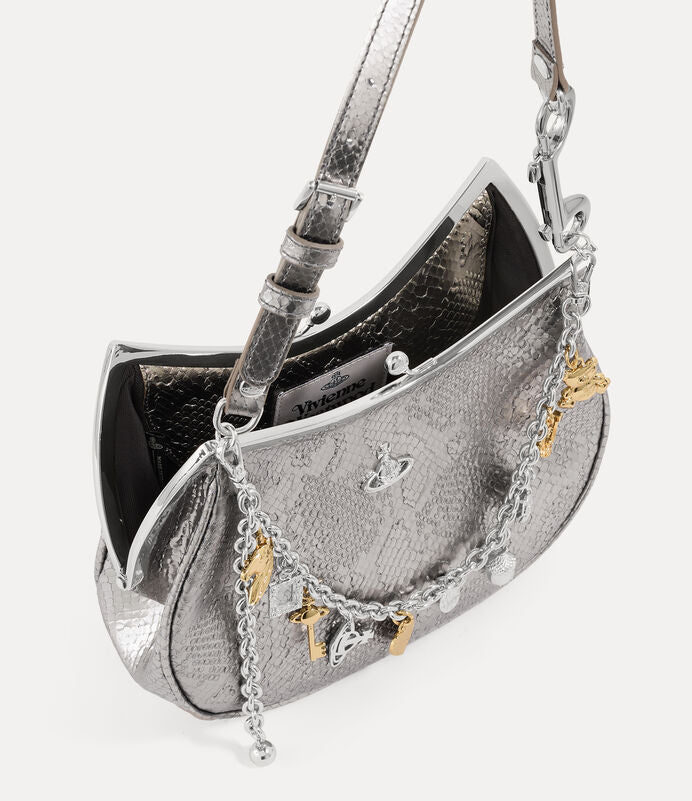 Vivienne Westwood Charm Frame 鏈條半月包