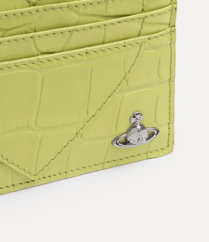 Vivienne Westwood Heart Card Holder 鱷魚壓紋愛心卡夾