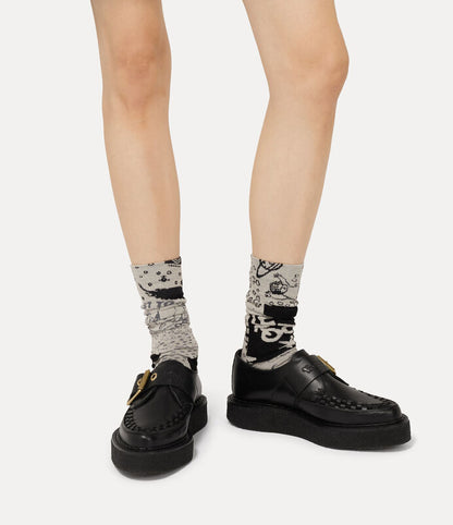 Vivienne Westwood Point Toe Monk Shoe