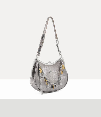 Vivienne Westwood Charm Frame 鏈條半月包