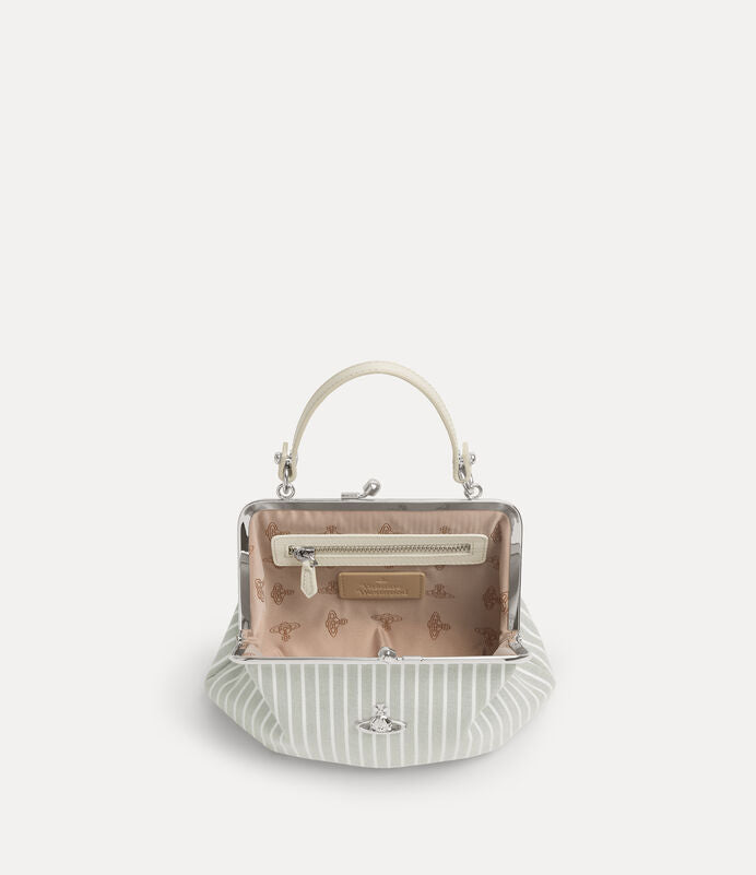 Vivienne Westwood Granny Frame Bag 口金條紋肩背手提包