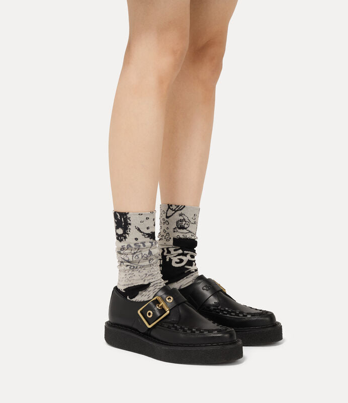 Vivienne Westwood Point Toe Monk Shoe