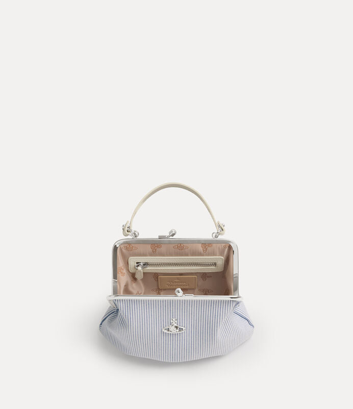 Vivienne Westwood Granny Frame Bag 口金條紋肩背手提包
