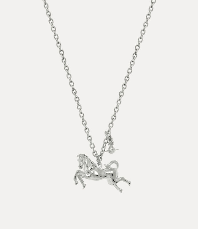 Vivienne Westwood Man. Cheval Necklace 馬年限定限量立體土星純銀項鍊