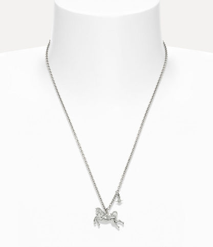 Vivienne Westwood Man. Cheval Necklace 馬年限定限量立體土星純銀項鍊