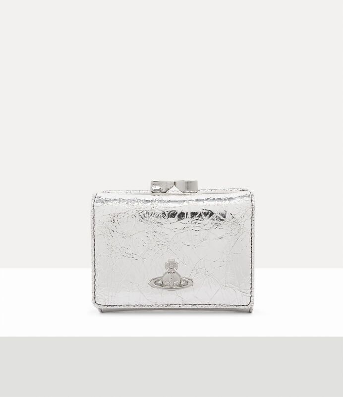 Vivienne Westwood Small Frame Wallet 金屬漆皮口金錢包