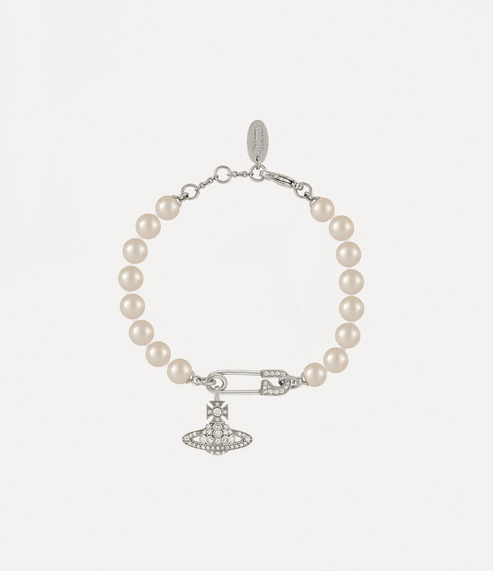 Vivienne Westwood Lucrece Pearl Bracelet 別針土星珍珠手鏈