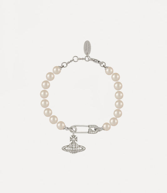 Vivienne Westwood Lucrece Pearl Bracelet 別針土星珍珠手鏈
