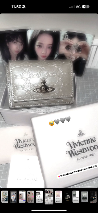 Vivienne Westwood Oval Orb 三折錢包 (共 3 色！）