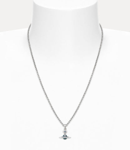 Vivienne Westwood 限定限量單寧藍立體土星項鍊（全尺寸！）Man. Petite Tiny orb Necklace