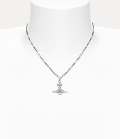 Vivienne Westwood New Petite & Tiny Aurora Orb Pendant Necklace 限定限量極光立體土星小號中號項鍊