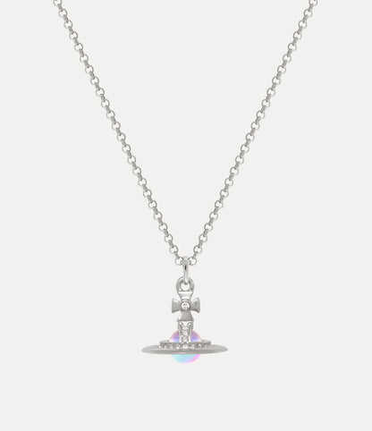 Vivienne Westwood New Petite & Tiny Aurora Orb Pendant Necklace 限定限量極光立體土星小號中號項鍊