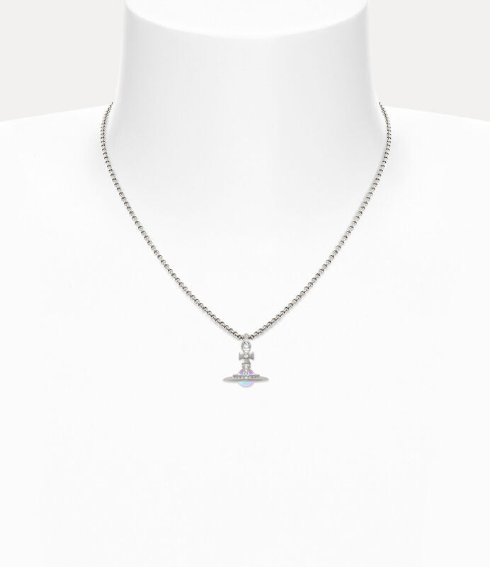 Vivienne Westwood New Petite & Tiny Aurora Orb Pendant Necklace 限定限量極光立體土星小號中號項鍊