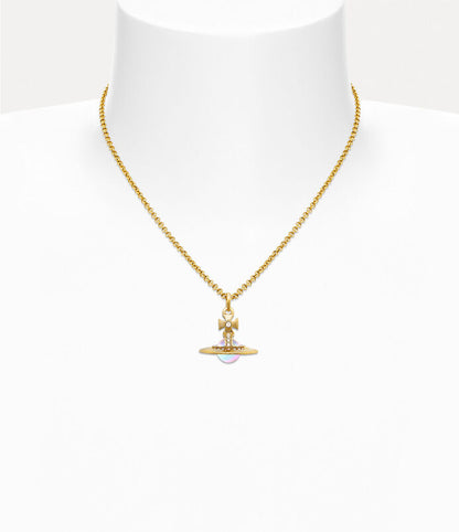 Vivienne Westwood New Petite & Tiny Aurora Orb Pendant Necklace 限定限量極光立體土星小號中號項鍊