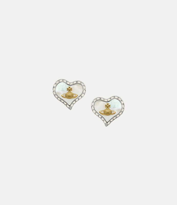 Vivienne Westwood Petra Earrings 愛心貝母耳環 （多色！）