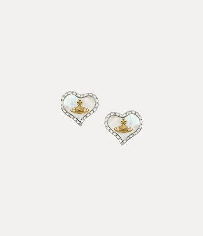 Vivienne Westwood Petra Earrings 愛心貝母耳環 （多色！）