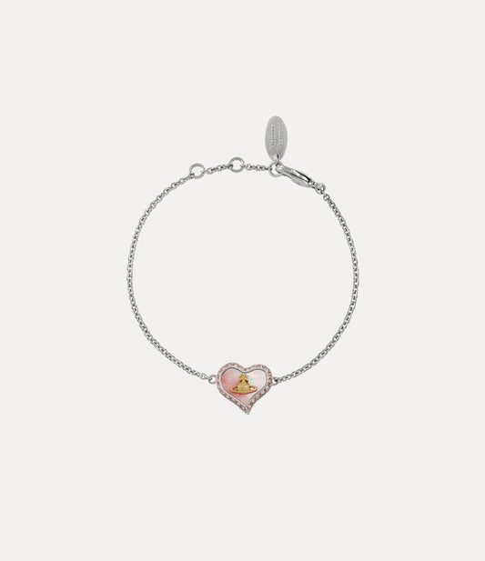 Vivienne Westwood Petra Bracelet 愛心貝母手鍊（共3色！）