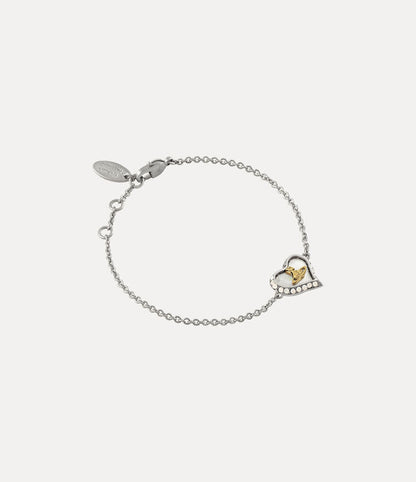 Vivienne Westwood Petra Bracelet 愛心貝母手鍊（共3色！）