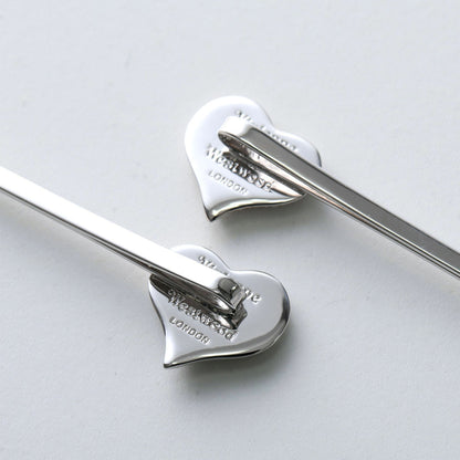 Vivienne Westwood Petra Bobby Pins 愛心貝母髮夾（共3色！）