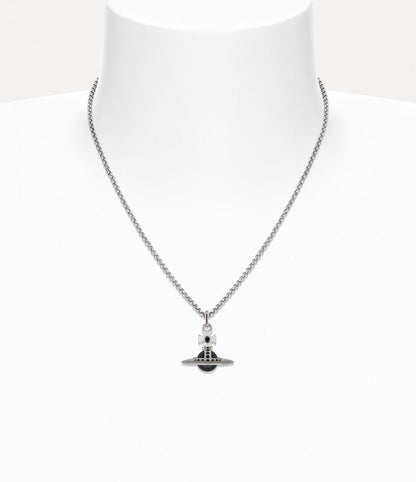Vivienne Westwood Tiny Orb Necklace 男款黑球中號立體土星項鍊
