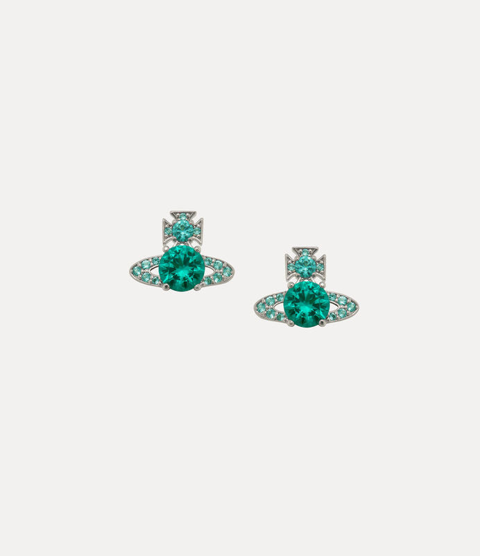Vivienne Westwood Ismene Earrings 爆閃水晶土星耳環