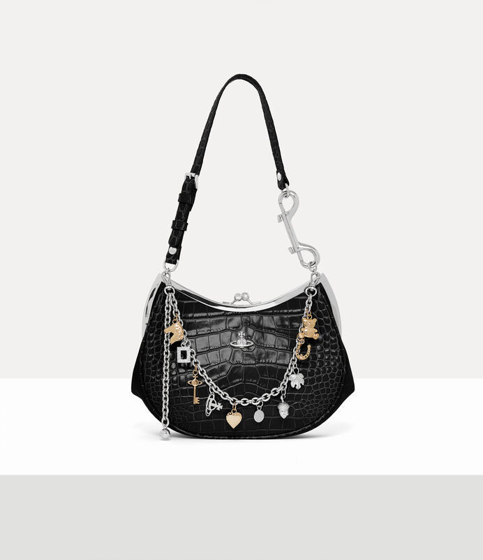 Vivienne Westwood Charm Frame 鏈條半月包