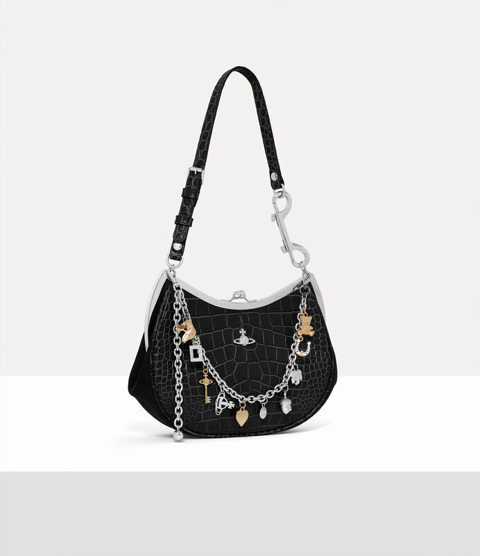 Vivienne Westwood Charm Frame 鏈條半月包
