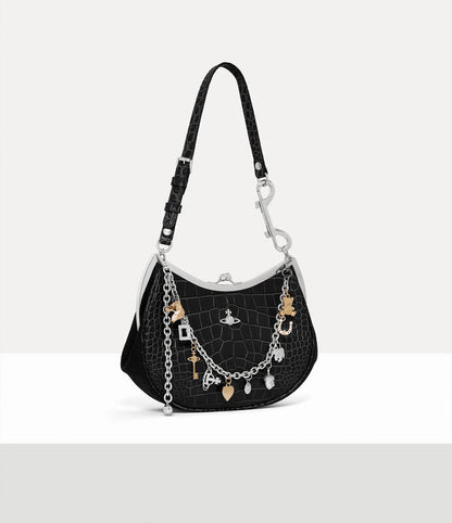 Vivienne Westwood Charm Frame 鏈條半月包