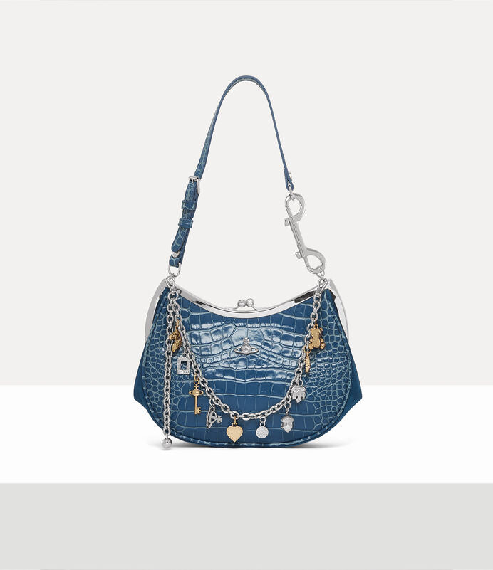Vivienne Westwood Charm Frame 鏈條半月包
