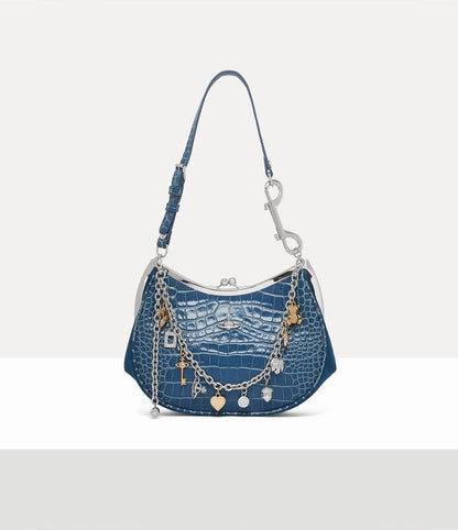 Vivienne Westwood Charm Frame 鏈條半月包