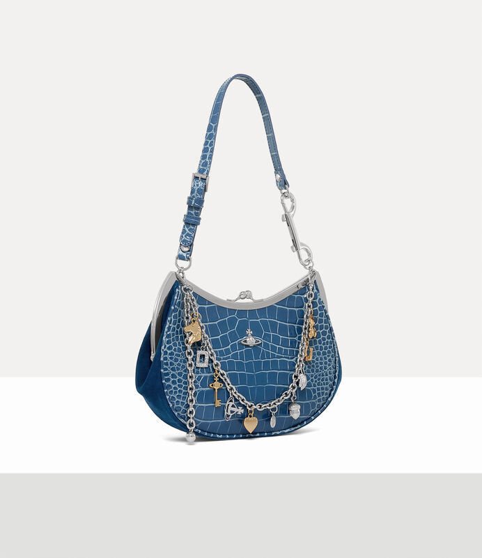 Vivienne Westwood Charm Frame 鏈條半月包