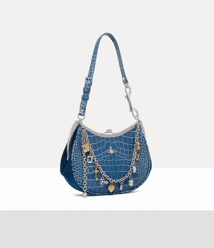 Vivienne Westwood Charm Frame 鏈條半月包