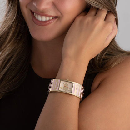 ✶ 11.24 - 12.01 Black Friday Sale  ✶  Vivienne Westwood Belvoir Watch 粉金手錶