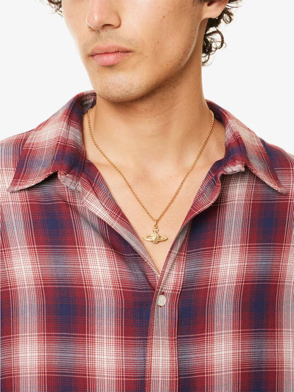 Vivienne Westwood Mini Bas Relief Necklace 經典滿鑽土星項鍊（共5色！）