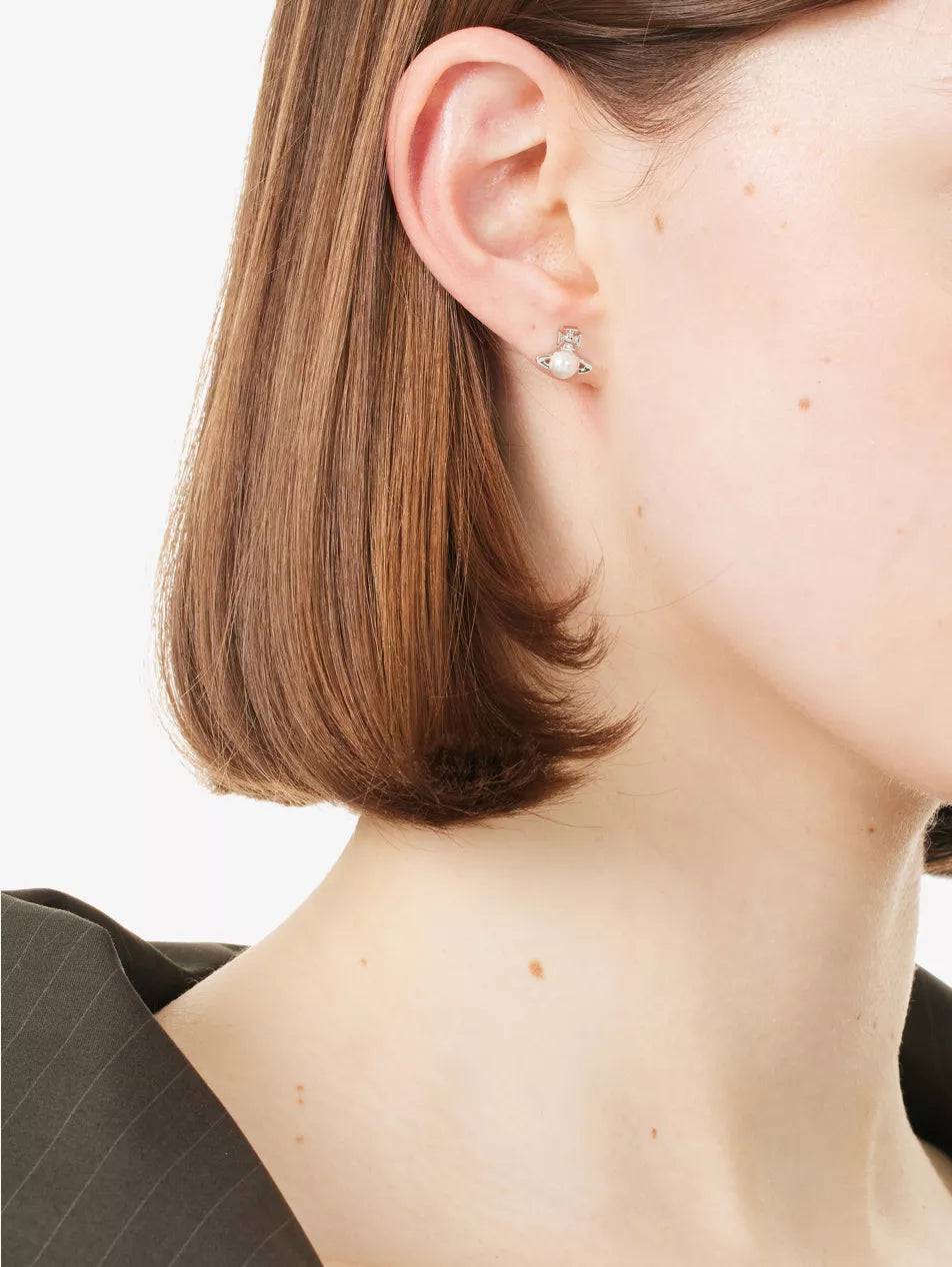 Vivienne Westwood Balbina Earrings 袖珍珍珠土星耳環（共3色！）