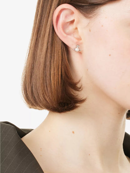 Vivienne Westwood Balbina Earrings 袖珍珍珠土星耳環（共3色！）