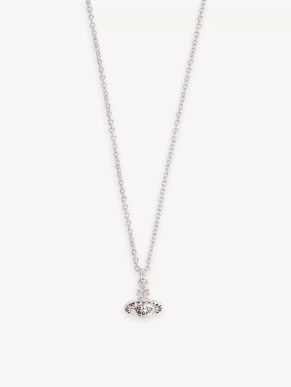 Vivienne Westwood Man. Mayfair Small Orb Necklace 卯釘水晶立體土星項鍊