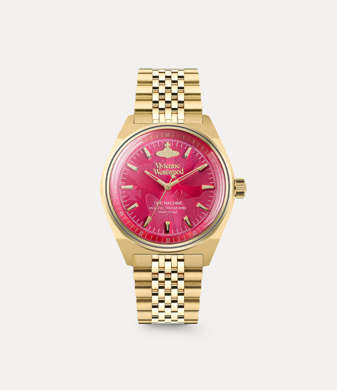 Vivienne Westwood Lady Sydenham Watch 夢幻粉金手錶