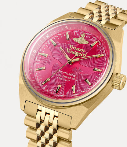 Vivienne Westwood Lady Sydenham Watch 夢幻粉金手錶