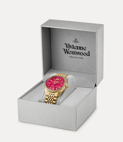 Vivienne Westwood Lady Sydenham Watch 夢幻粉金手錶