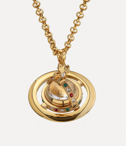 Vivienne Westwood Orb Watch Pendant Necklace 立體土星鐘項鍊 （共3色！）