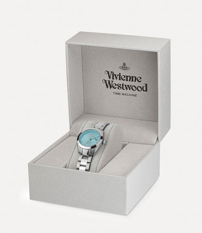 ✶ 11.24 - 12.01 Black Friday Sale  ✶  Vivienne Westwood Fenchurch Watch 細款淺藍手錶