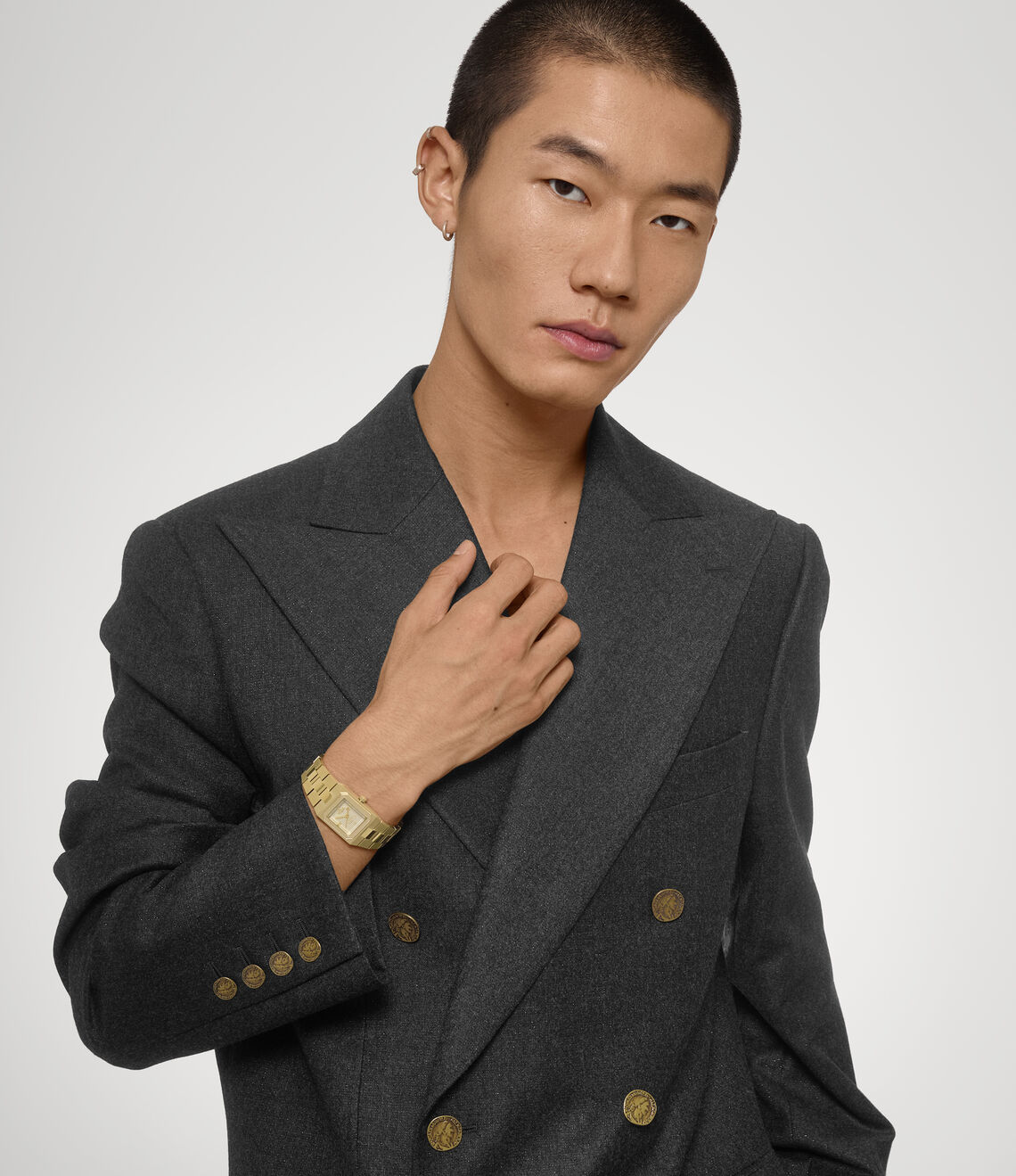 ✶ 11.24 - 12.01 Black Friday Sale  ✶ Vivienne Westwood Brunswick Watch 粗獷主義方裱