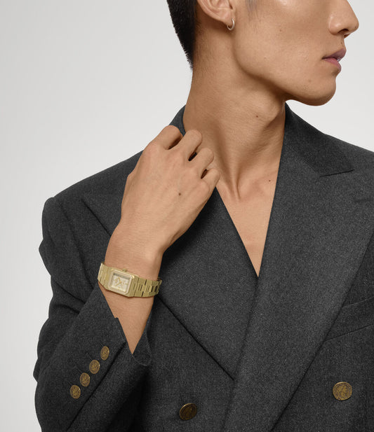 ✶ 11.24 - 12.01 Black Friday Sale  ✶ Vivienne Westwood Brunswick Watch 粗獷主義方裱